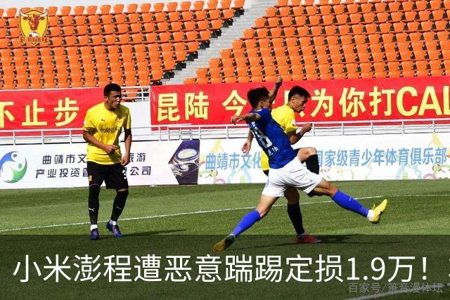 小米澎程遭恶意踹踢定损1.9万！车主放话：绝不手软，绝不和解……